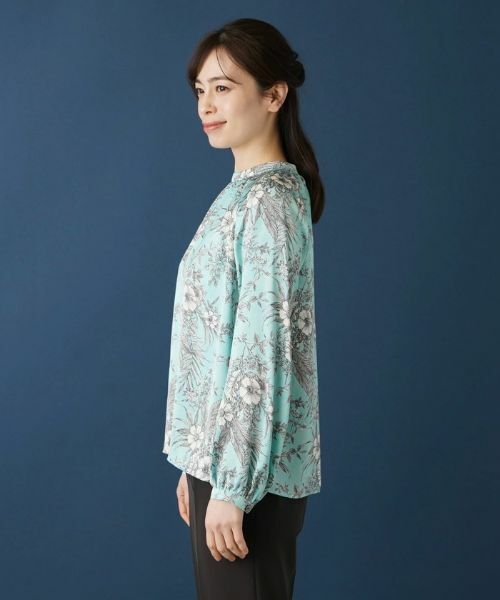 Leilian / レリアン シャツ・ブラウス | フローラルブラウス【ROCHAS Premiere】 | 詳細5