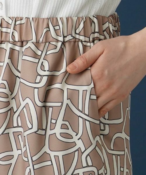 Leilian / レリアン その他パンツ | 【セットアップ対応商品】ワイドワイドパンツ【ROCHAS Premiere】【ERICA】 | 詳細8