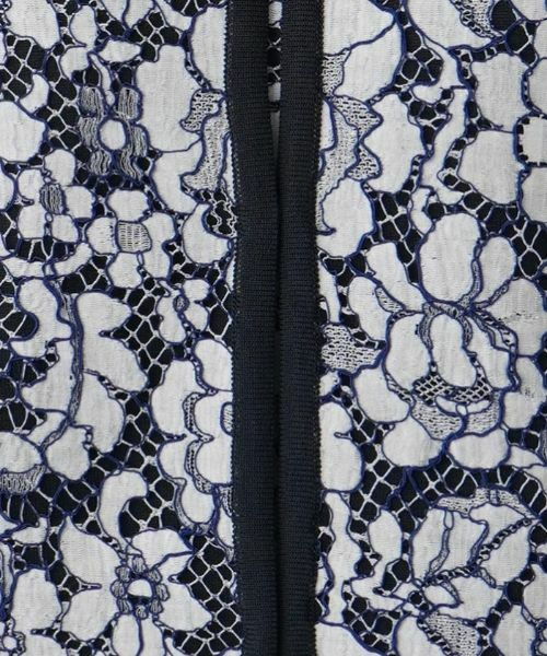 Leilian / レリアン カーディガン・ボレロ | レース切替カーディガン | 詳細12