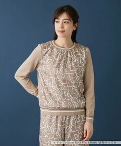 Leilian / レリアン ニット・セーター | 【セットアップ対応商品】異素材ニットタイプ【ROCHAS Premiere】【ERICA】