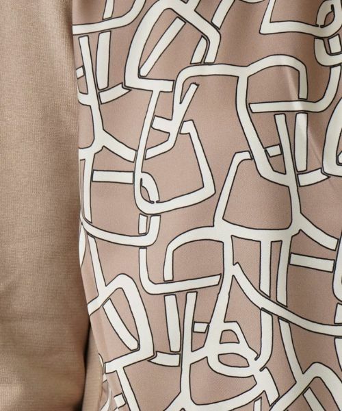 Leilian / レリアン ニット・セーター | 【セットアップ対応商品】異素材ニットタイプ【ROCHAS Premiere】【ERICA】 | 詳細13