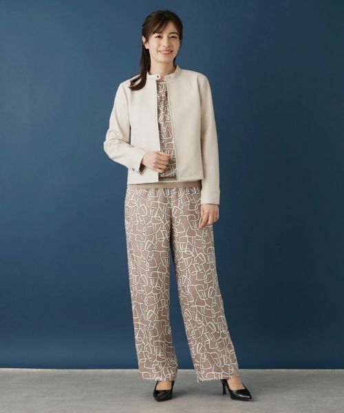 Leilian / レリアン ニット・セーター | 【セットアップ対応商品】異素材ニットタイプ【ROCHAS Premiere】【ERICA】 | 詳細4