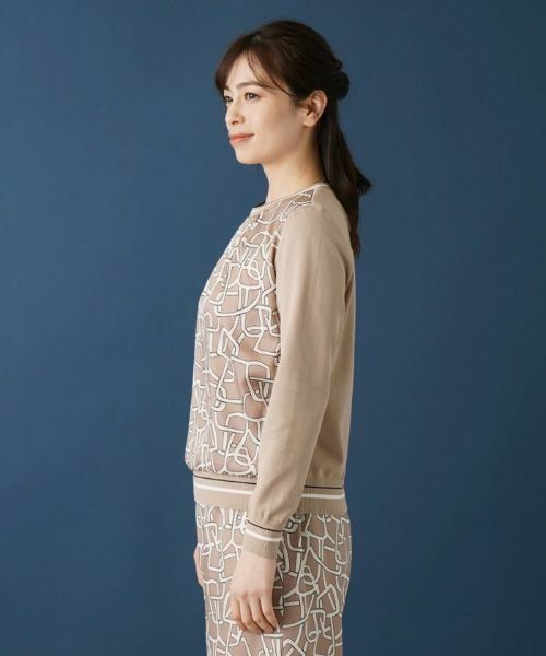 Leilian / レリアン ニット・セーター | 【セットアップ対応商品】異素材ニットタイプ【ROCHAS Premiere】【ERICA】 | 詳細6