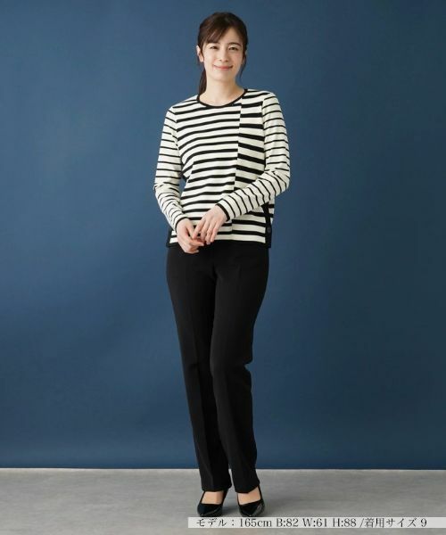 Leilian / レリアン ニット・セーター | ボーダーセーター【ROCHAS Premiere】 | 詳細1
