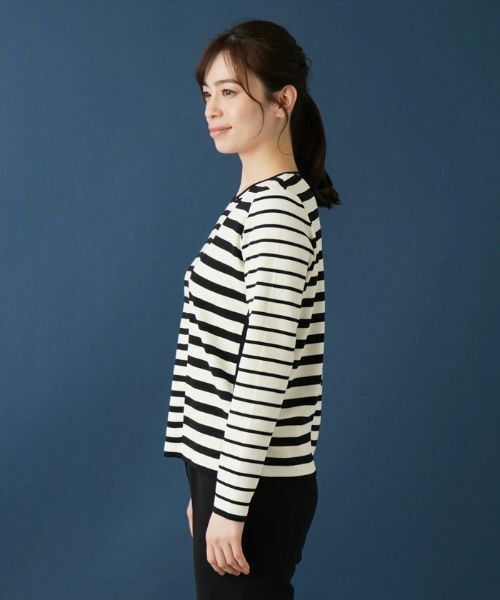 Leilian / レリアン ニット・セーター | ボーダーセーター【ROCHAS Premiere】 | 詳細5