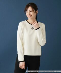 Leilian / レリアン ニット・セーター | ワンポイントセーター【ROCHAS Premiere】