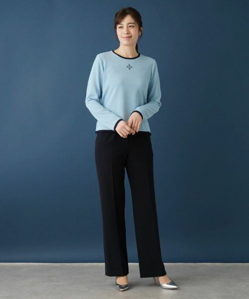 Leilian / レリアン ニット・セーター | ワンポイントセーター【ROCHAS Premiere】 | 詳細1