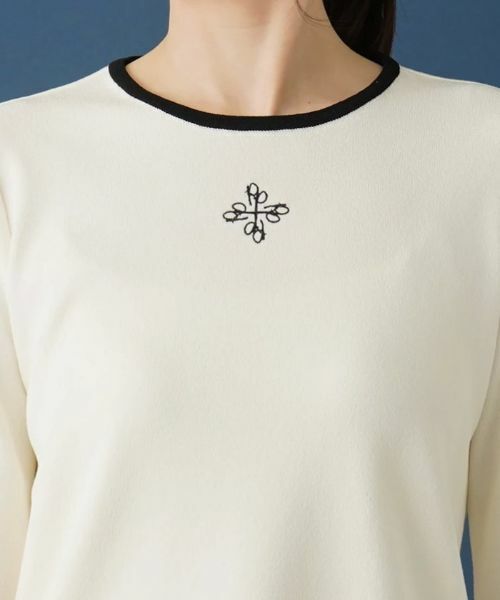 Leilian / レリアン ニット・セーター | ワンポイントセーター【ROCHAS Premiere】 | 詳細10