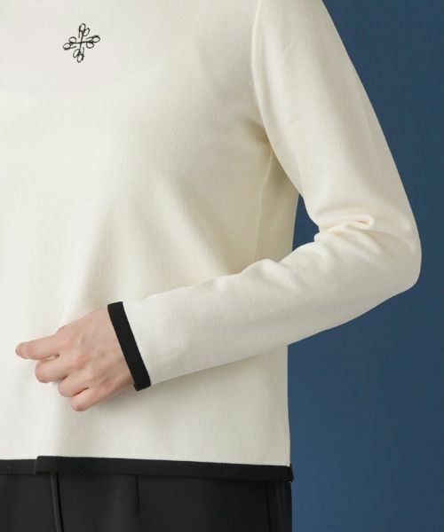 Leilian / レリアン ニット・セーター | ワンポイントセーター【ROCHAS Premiere】 | 詳細12