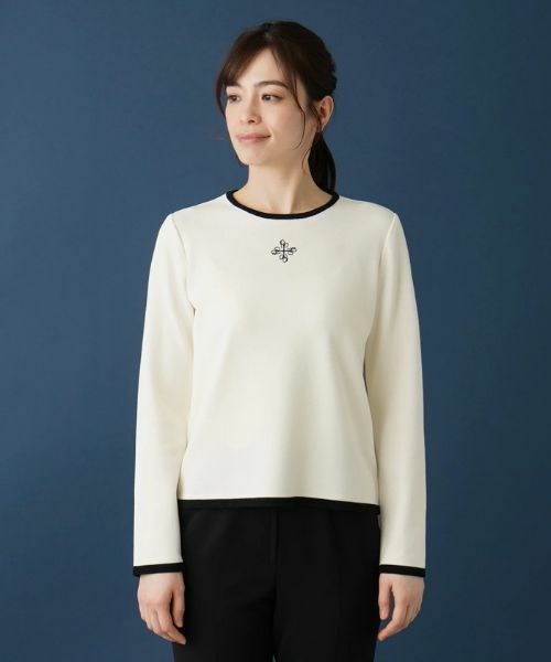 Leilian / レリアン ニット・セーター | ワンポイントセーター【ROCHAS Premiere】 | 詳細7