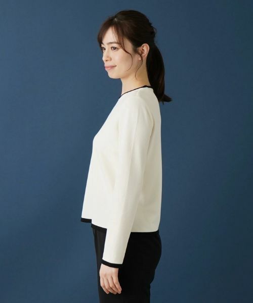 Leilian / レリアン ニット・セーター | ワンポイントセーター【ROCHAS Premiere】 | 詳細8