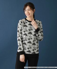 Leilian / レリアン ニット・セーター | 総柄セーター【ROCHAS Premiere】