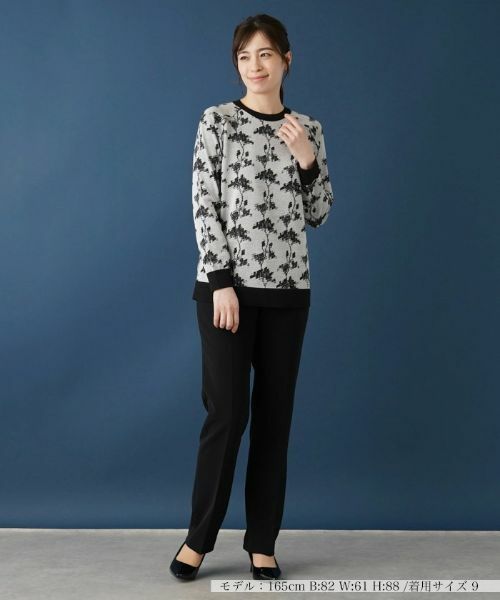 Leilian / レリアン ニット・セーター | 総柄セーター【ROCHAS Premiere】 | 詳細1