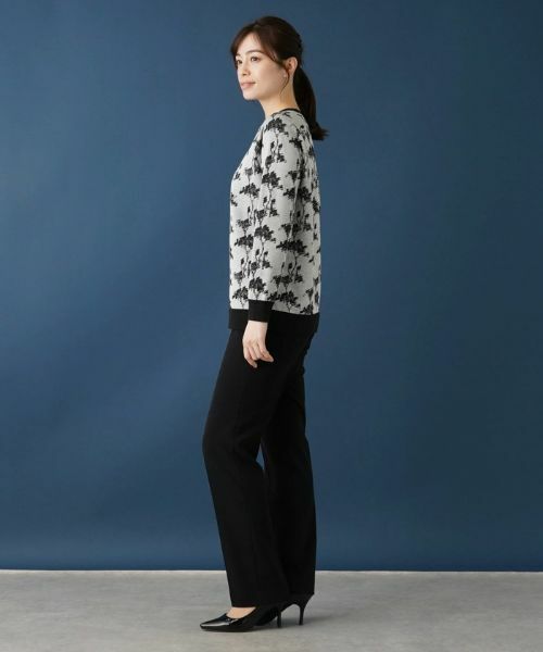 Leilian / レリアン ニット・セーター | 総柄セーター【ROCHAS Premiere】 | 詳細2