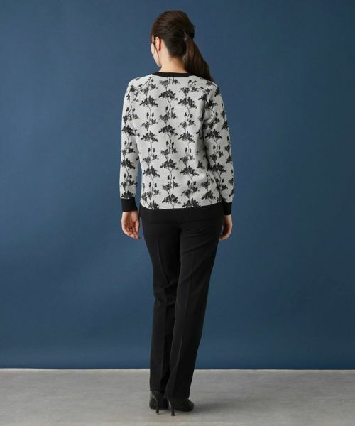 Leilian / レリアン ニット・セーター | 総柄セーター【ROCHAS Premiere】 | 詳細3