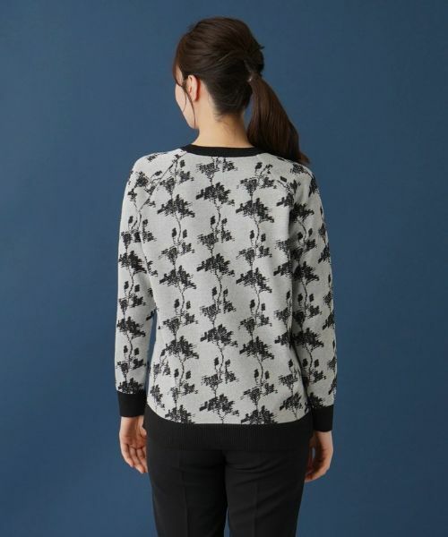 Leilian / レリアン ニット・セーター | 総柄セーター【ROCHAS Premiere】 | 詳細6