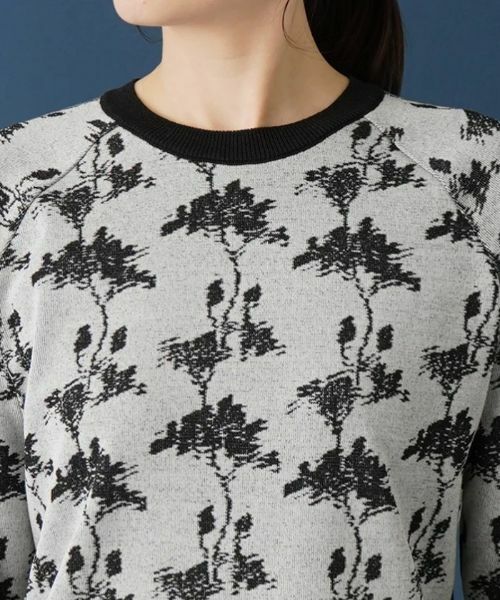 Leilian / レリアン ニット・セーター | 総柄セーター【ROCHAS Premiere】 | 詳細7