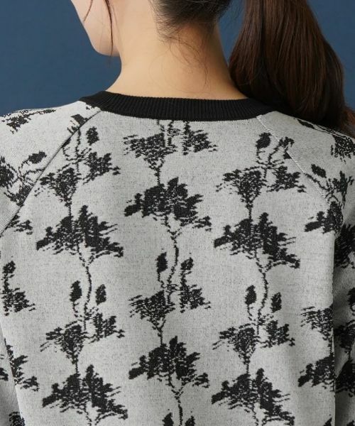 Leilian / レリアン ニット・セーター | 総柄セーター【ROCHAS Premiere】 | 詳細8