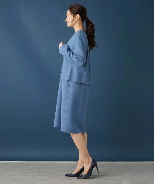 Leilian / レリアン テーラードジャケット | ノーカラージャケット | 詳細2