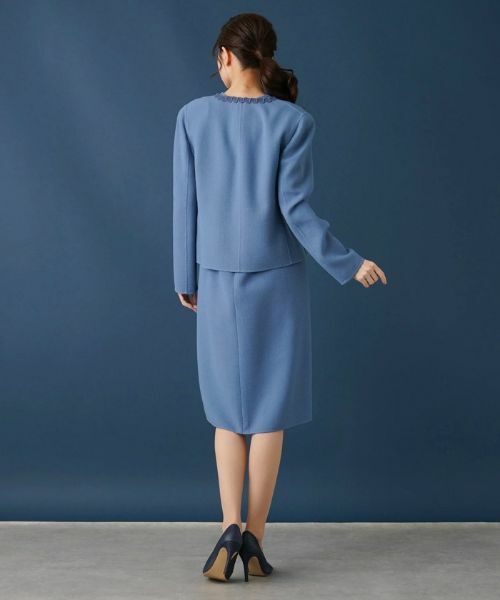 Leilian / レリアン テーラードジャケット | ノーカラージャケット | 詳細3