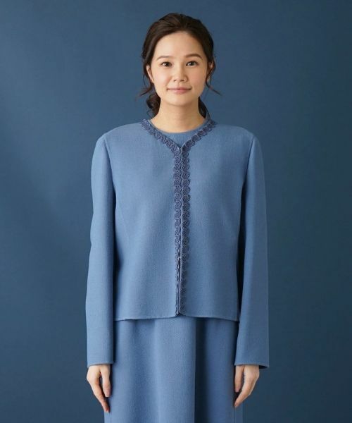 Leilian / レリアン テーラードジャケット | ノーカラージャケット | 詳細4