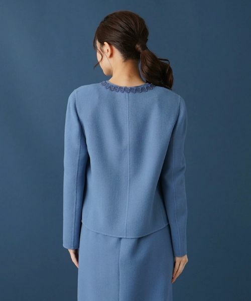 Leilian / レリアン テーラードジャケット | ノーカラージャケット | 詳細6