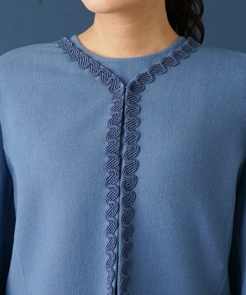 Leilian / レリアン テーラードジャケット | ノーカラージャケット | 詳細7