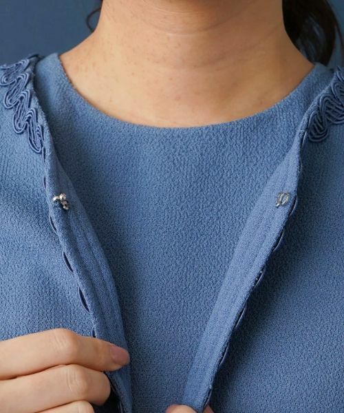 Leilian / レリアン テーラードジャケット | ノーカラージャケット | 詳細9
