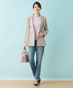 Leilian / レリアン テーラードジャケット | ライトツイードジャケット