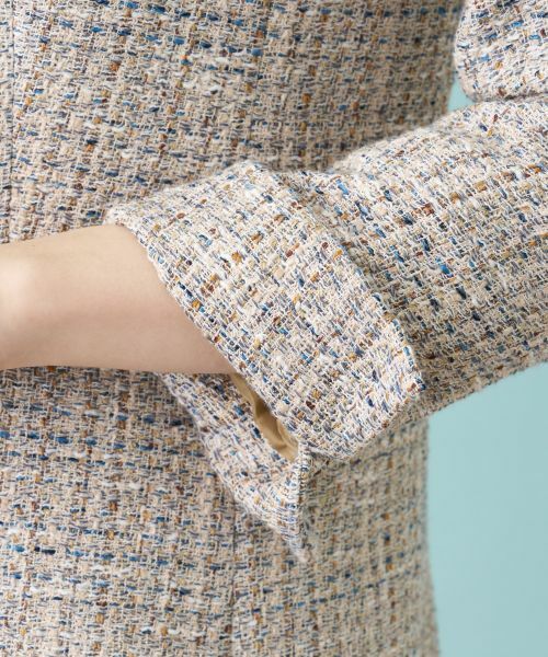 Leilian / レリアン テーラードジャケット | ライトツイードジャケット | 詳細16