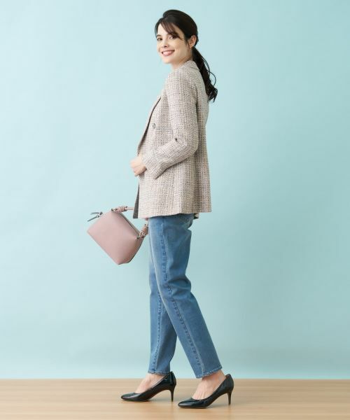 Leilian / レリアン テーラードジャケット | ライトツイードジャケット | 詳細23