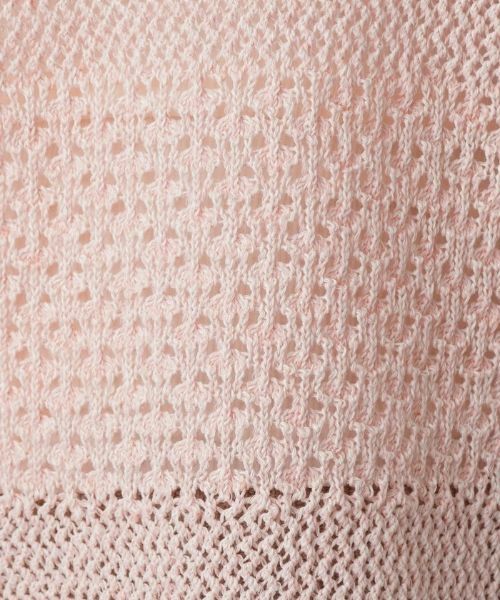 Leilian / レリアン ニット・セーター | 透かし編みニットプルオーバー【Leilian WHITE LABEL】 | 詳細13