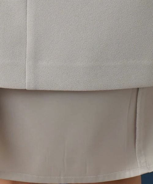 Leilian / レリアン ドレス | 【セレモニー】七分袖ミモレワンピース【Leilian WHITE LABEL】 | 詳細15