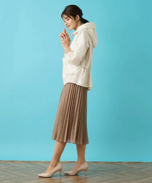 Leilian / レリアン その他アウター | フード付きジップアップブルゾン | 詳細5