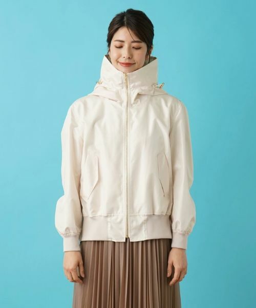 セール】 フード付きジップアップブルゾン （その他アウター