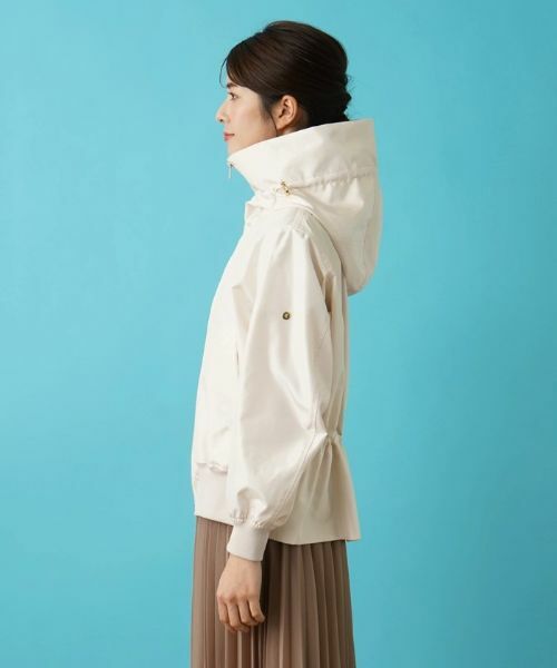 Leilian / レリアン その他アウター | フード付きジップアップブルゾン | 詳細8