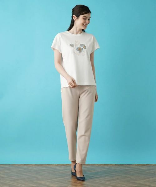 Leilian / レリアン その他パンツ | ストレッチスリムテーパードパンツ | 詳細1