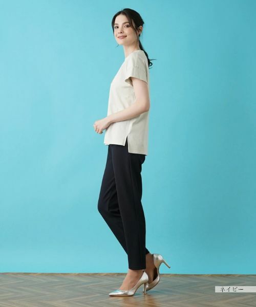 Leilian / レリアン その他パンツ | ストレッチスリムテーパードパンツ | 詳細20