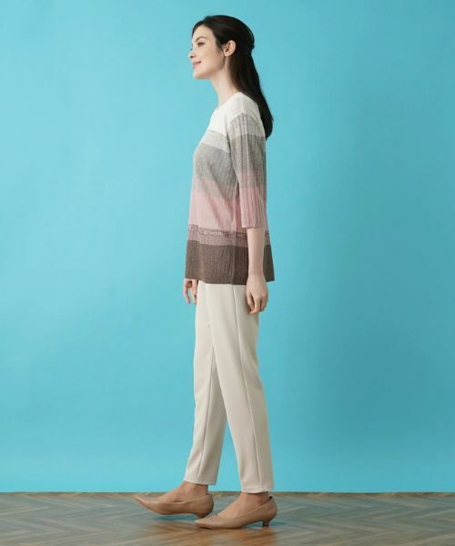 Leilian / レリアン その他パンツ | ストレッチスリムテーパードパンツ | 詳細5