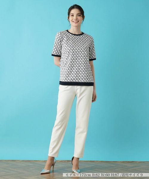 Leilian / レリアン その他パンツ | ストレッチスリムテーパードパンツ | 詳細7