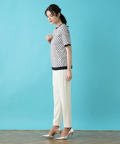 Leilian / レリアン その他パンツ | ストレッチスリムテーパードパンツ | 詳細8