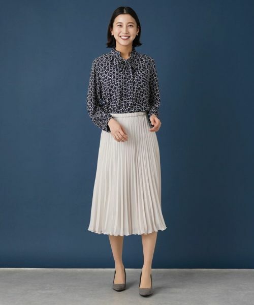 Leilian / レリアン ロング・マキシ丈スカート | ミモレ丈プリーツスカート | 詳細1