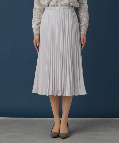 Leilian / レリアン ロング・マキシ丈スカート | ミモレ丈プリーツスカート | 詳細10