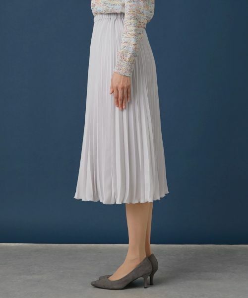 Leilian / レリアン ロング・マキシ丈スカート | ミモレ丈プリーツスカート | 詳細11