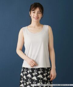 Leilian / レリアン カットソー | ラウンドネックタンクトップ