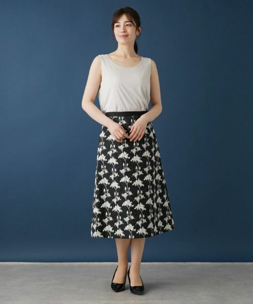 Leilian / レリアン カットソー | ラウンドネックタンクトップ | 詳細1