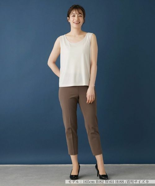 Leilian / レリアン カットソー | ラウンドネックタンクトップ | 詳細10