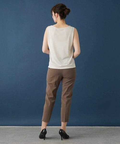 Leilian / レリアン カットソー | ラウンドネックタンクトップ | 詳細12