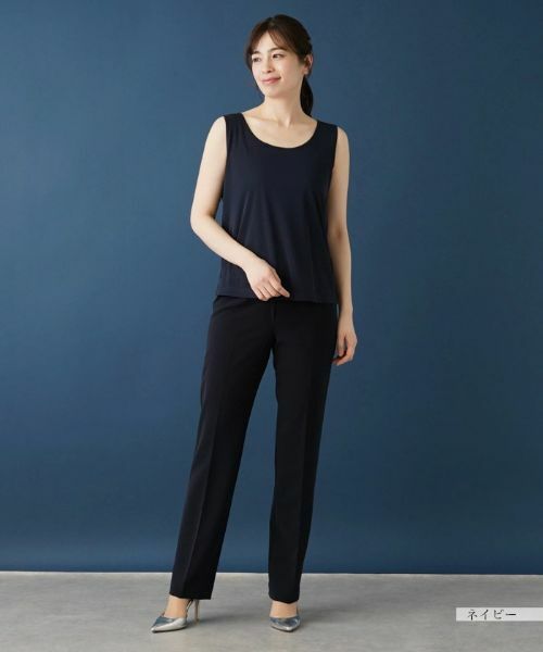 Leilian / レリアン カットソー | ラウンドネックタンクトップ | 詳細4