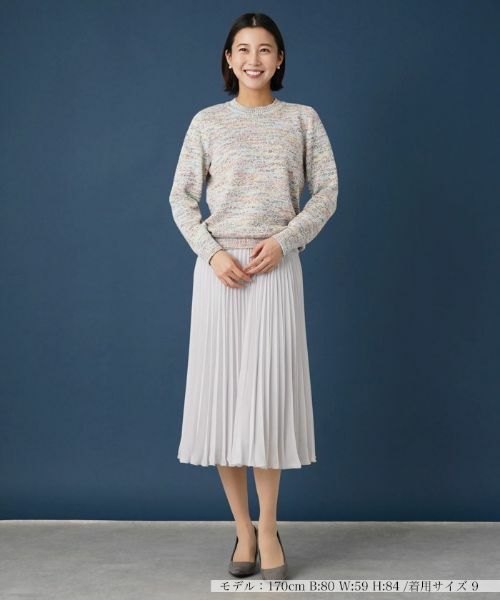 Leilian / レリアン ニット・セーター | メランジニットプルオーバー | 詳細1